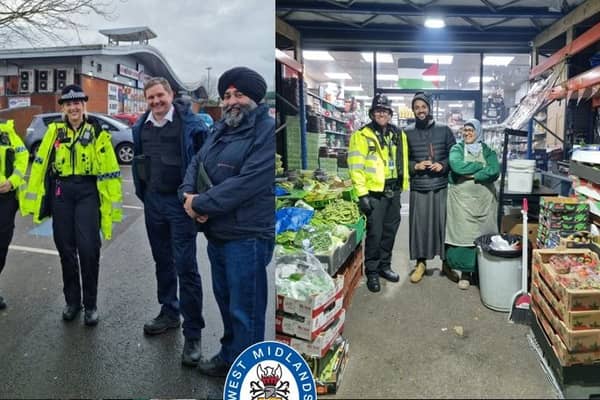 West Midlands Police at Ramadan community markets in Birmingham