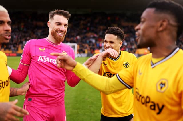 Football Manager 2024 has produced a lengthy list of transfer clauses for Wolves. If you load up the game this is what you will be welcomed by. (Photo by Jack Thomas - WWFC/Wolves via Getty Images)