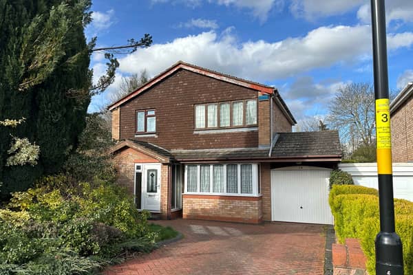 A large attractive home is 19 Durley Drive in Sutton Coldfield