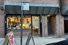 The Rustic sandwich bar on Livery Street is also up for sale. It's currently on the market for £30,000