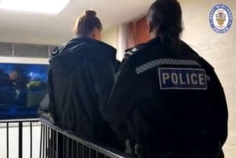 Watch: Police carry out early morning drugs raids in Chelmsley Wood in Solihull and find a weapon 