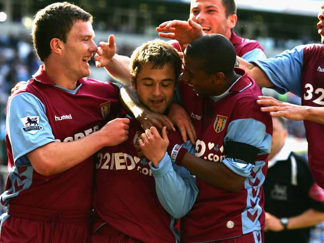 Shaun Maloney scored for Aston Villa when they last beat Manchester City in an away league match. (Photo by Mark Thompson/Getty Images)