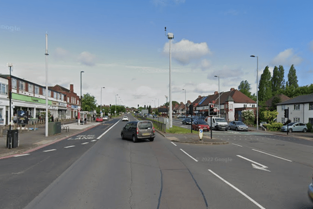 Walsall Road, near to the junction of Beeches Road, Perry Barr