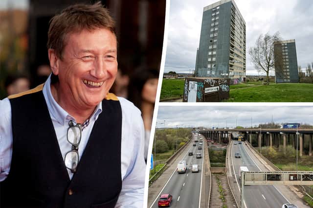 Steven Knight creator of This Town, a tower block in Druids Heath and Spaghetti Junction in Birmingham