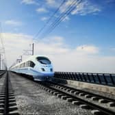 CGI of HS2 new route from London to Birmingham