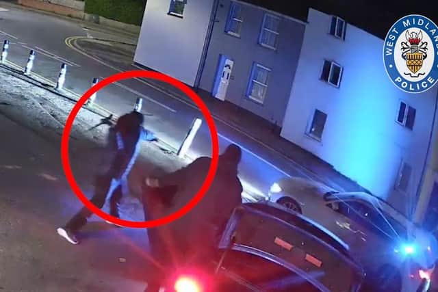 Armed gang from Birmingham use stolen vehicles to break into cashpoints while attacking police to escape