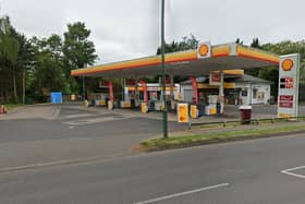Shell Petrol Station in Warwick Road, Solihull