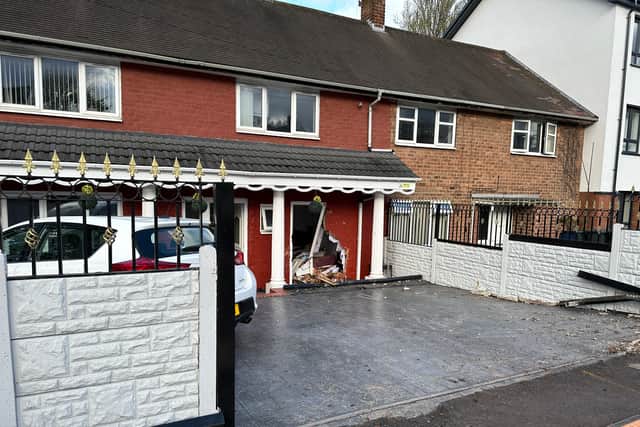 Car crashes into a home in Bromford, Birmingham