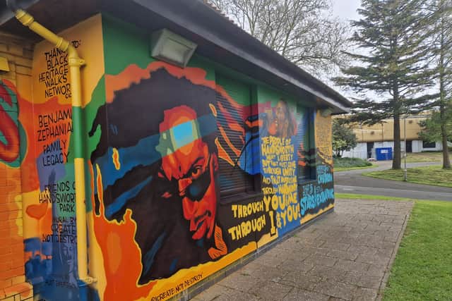 The colourful mural has bring cultural remembrance to many