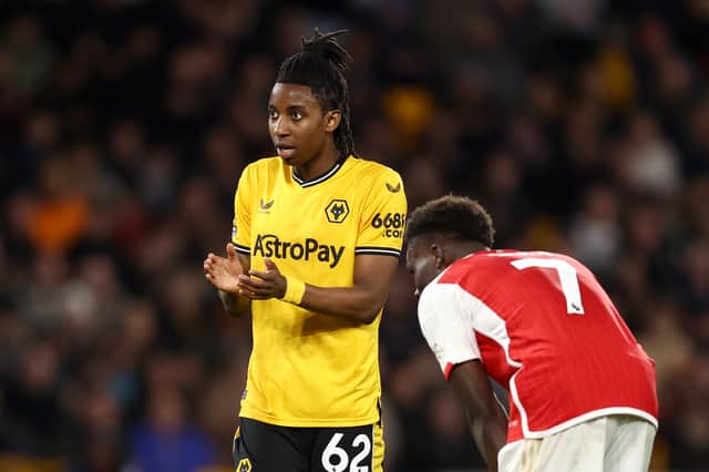 Chirewa impressed with his hold-up play and ball control in tight quarters against Arsenal.