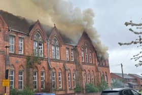 Void school building on fire in Balsall Heath, Birmingham