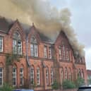 Void school building on fire in Balsall Heath, Birmingham