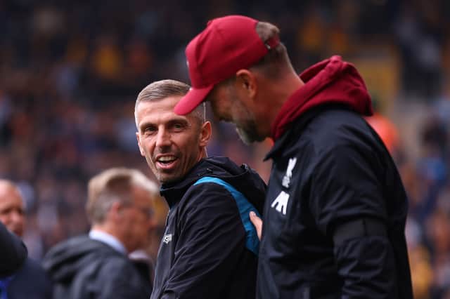Gary O'Neil has emerged as a strong contender for the Liverpool job. He is currently contracted to Wolves. (Photo by Naomi Baker/Getty Images)