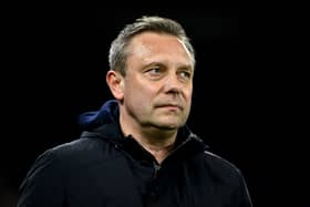 Andre Breitenreiter was appointed head coach of Huddersfield Town in February. He replaced former West Brom boss Darren Moore. (Image: Dan Mullan/Getty Images)