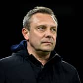 Andre Breitenreiter was appointed head coach of Huddersfield Town in February. He replaced former West Brom boss Darren Moore. (Image: Dan Mullan/Getty Images)