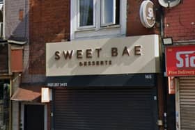 Sweet Bae dessert shop on the Hagley Road in Birmingham