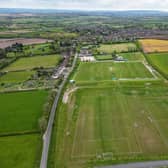 Aerial view of Inkberrow FC