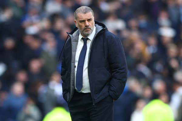 Ange Postecoglou revealed two bits of bad news for Tottenham Hotspur. Aston Villa are ahead of them in the race for fourth in the Premier League. (Photo by Clive Rose/Getty Images)