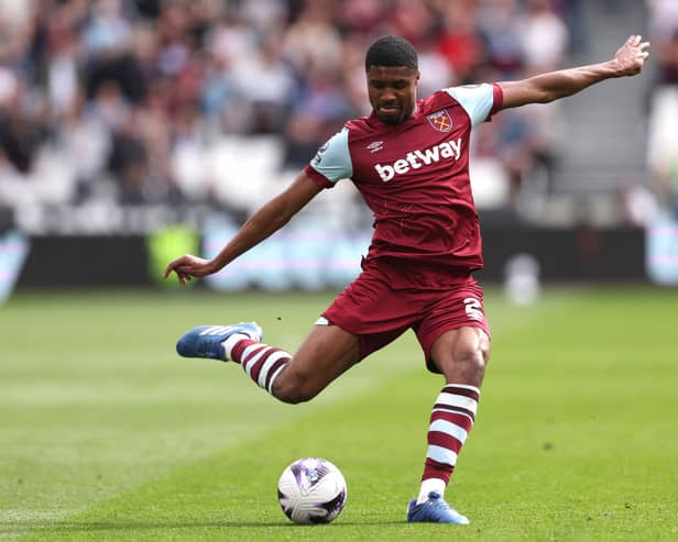 Ben Johnson in action for West Ham against Fulham. He is wanted by Wolves and four other teams. (Image: Getty Images)