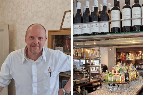 Luke Tipping, Simpsons head chef and the bar at The Highfield