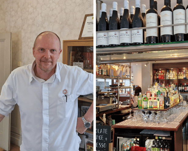Luke Tipping, Simpsons head chef and the bar at The Highfield