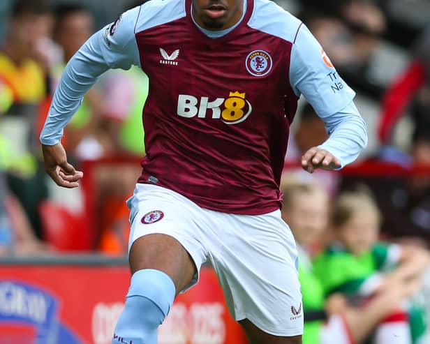 Young played for Villa against Walsall during pre-season.