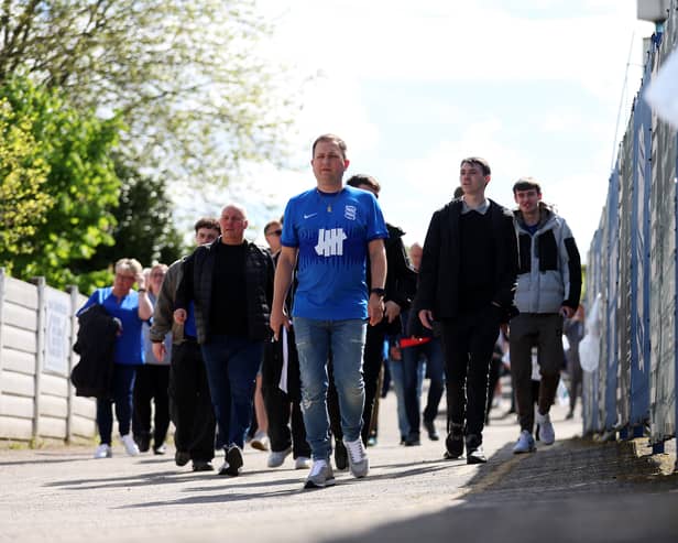 Birmingham City fans will travel the length and breadth of the country visiting grounds in League One. (Photo by Cameron Smith/Getty Images)