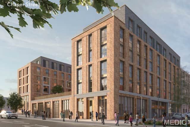 CGI of the proposed development in Selly Oak. Taken from planning application\'s design and access statement, prepared by Corstorphine & Wright.