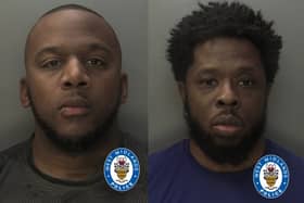 Drug and firearms dealers Max Williams, from Wolverhampton, and Daniel Morgan, from Birmingham