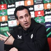 Aston Villa manager Unai Emery is hoping to lead his side back into the Champions League after a 41 year wait.