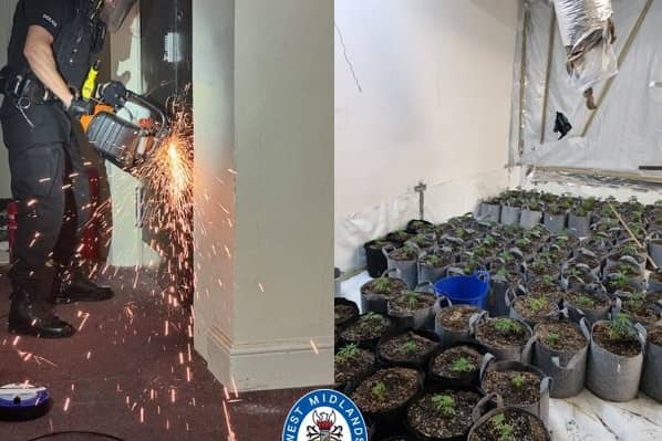 Police execute warrant at £1m suspected drugs factory in the Jewellery Quarter in Birmngham