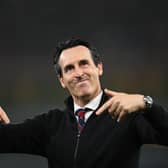 Emery was delighted with his team's perseverance to earn a point against Liverpool.