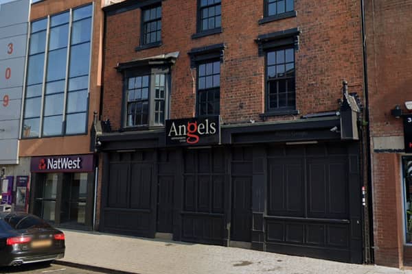 Angels strip club on West Bromwich High Street