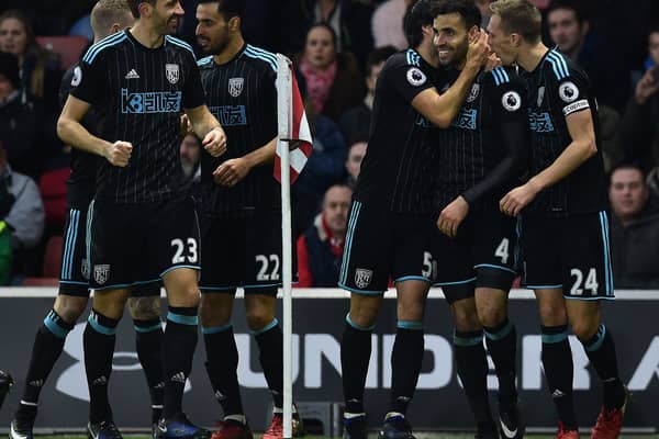West Brom last won at St Mary's Stadium on December 31, 2016. Hal Robson-Kanu netted against Southampton that day. (Image: GLYN KIRK/AFP via Getty Images