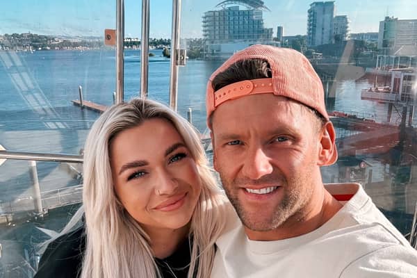 Jessie Hallett and Lloyd Rowlands who are set to travel around Australia. 