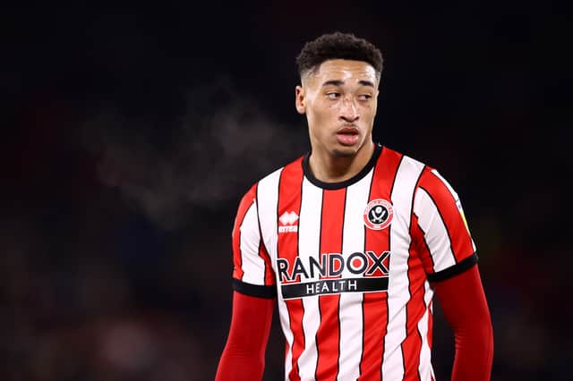 Daniel Jebbison was signed by AFC Bournemouth this summer from Sheffield United. Championship clubs are reportedly queieing up to sign him. (Image: Getty Images)