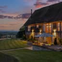 The property overlooks five counties