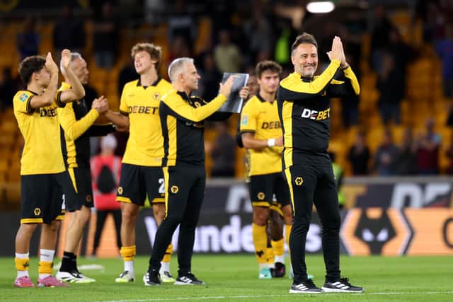 Wolves boss Vitor Pereira may soon have good news to celebrate.