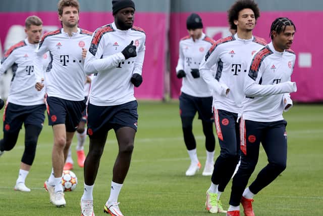 Bayern duo Dayot Upamecano and Serge Gnabry are both out of contract in 2026