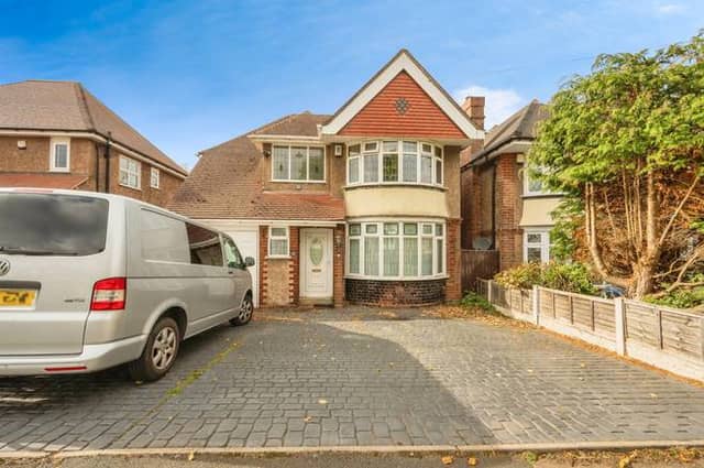 This detached Birmingham family home comes with three double bedrooms, off-road parking and a generous garden.