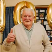 Eric Lucas on his 100th birthday in 2025