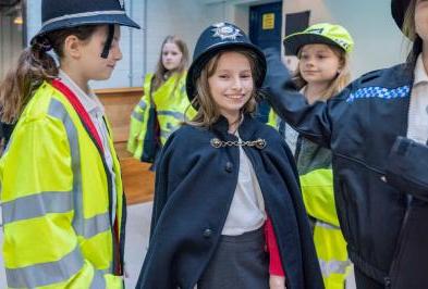 Children put parents on trial for witchcraft at police museum