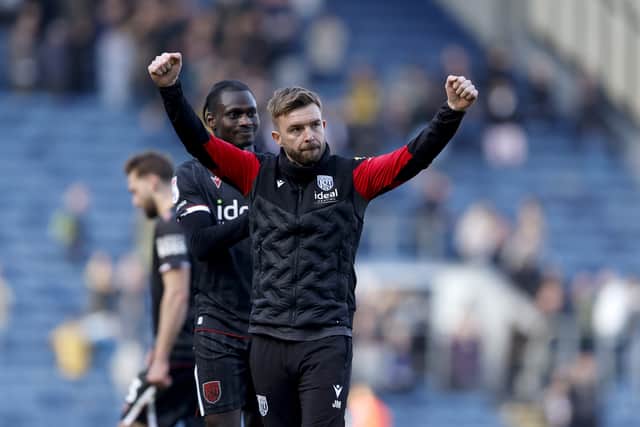 James Morrison has led Albion to six games unbeaten, including four draws, a run which would have been improbable just a month ago. (Photo by Adam Fradgley/West Bromwich Albion FC via Getty Images)
