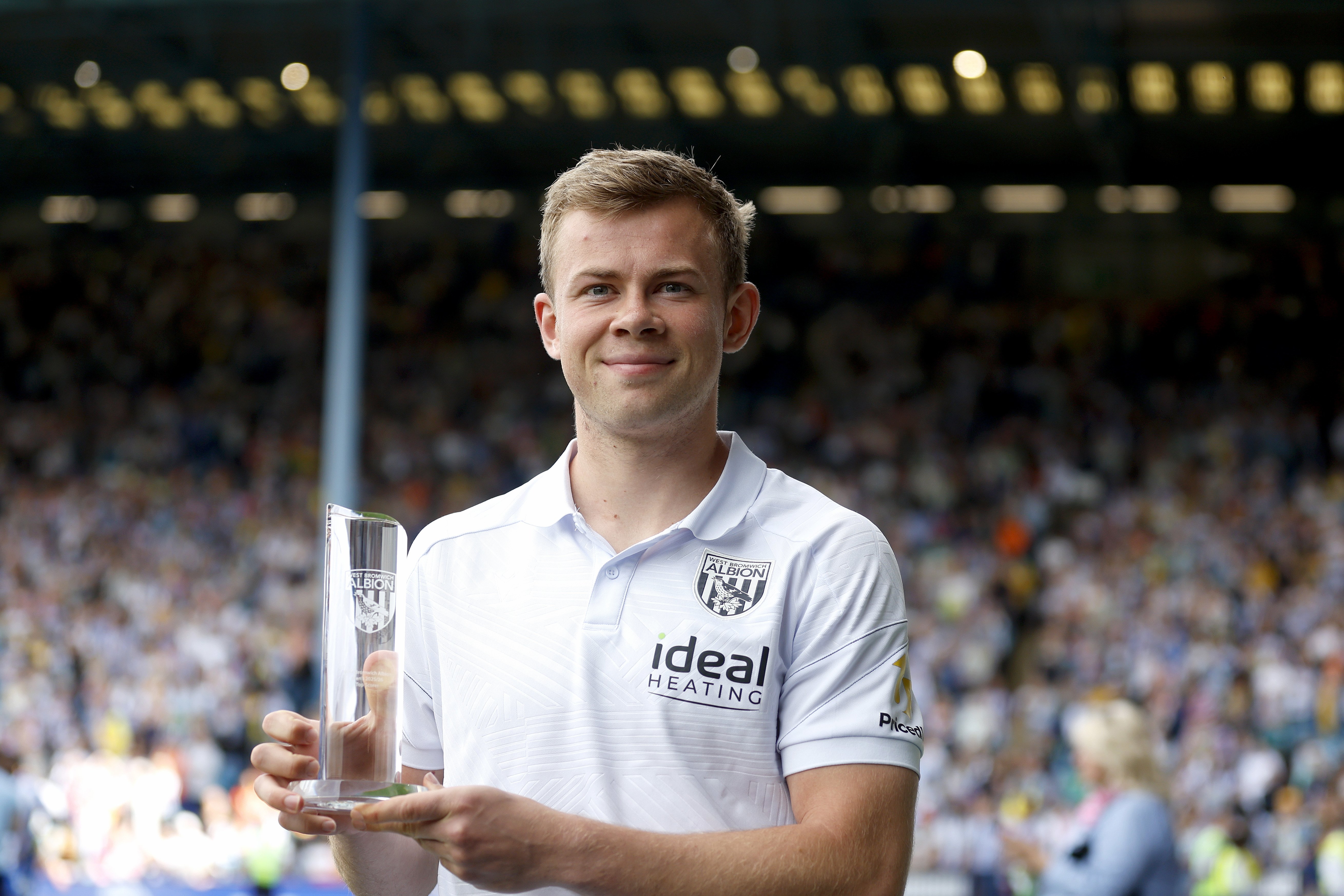 West Brom frontman just edges award - and there is faith he can improve