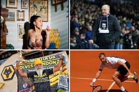Some famous people from or associated with the West Midlands, clockwise from top left: singer/songwriter Jorja Smith, former footballer Tony Brown, tennis player Dan Evans and fundraiser Manny Singh Kang