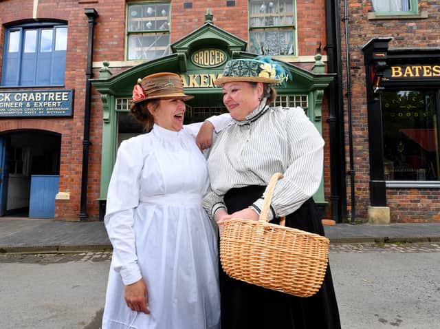 Blists Hill’s Sarah Bowater and Faye Broadway