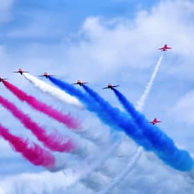 Headline act: the Red Arrows
