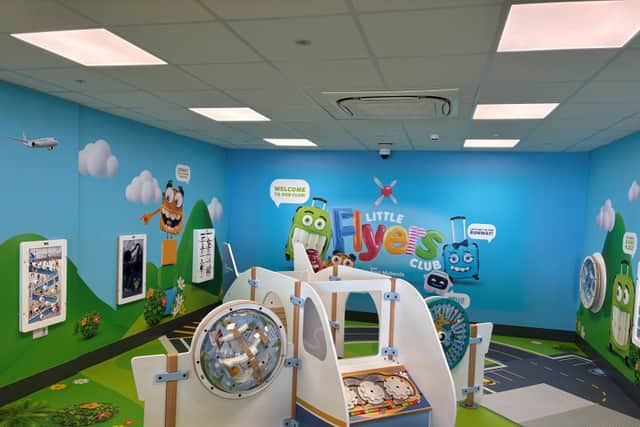 The Little Flyers play zone