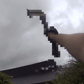 One axe found and one under arrest. 