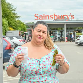 Sherwood Food Volunteer Monica Serro was handed a £150 fixed penalty